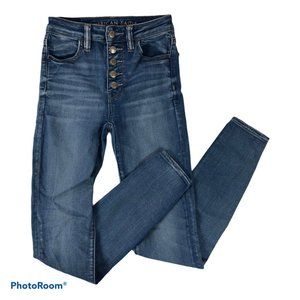 American Eagle Super Hi Rise Jegging 5 Button LONG